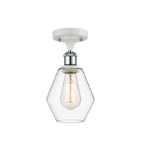 Ballston Semi-Flush Mount 6 Lights Cast Brass
