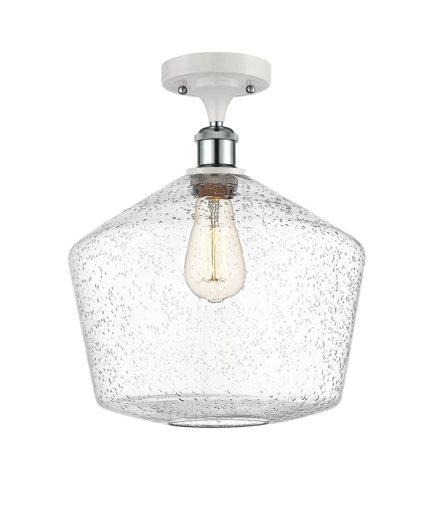 Ballston Semi-Flush Mount Brushed Nickel