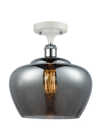 Ballston Semi-Flush Mount Polished Chrome Glass