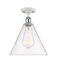 Ballston Semi-Flush Mount Chrome Finish