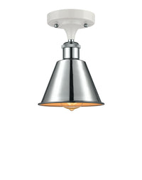 Ballston Semi-Flush Mount Cast Brass Steel