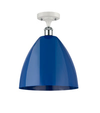 Ballston Semi-Flush Mount 9 Inch Brushed Nickel