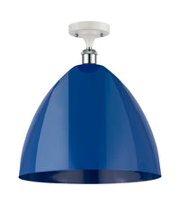 Ballston Semi-Flush Mount Seafoam Shade