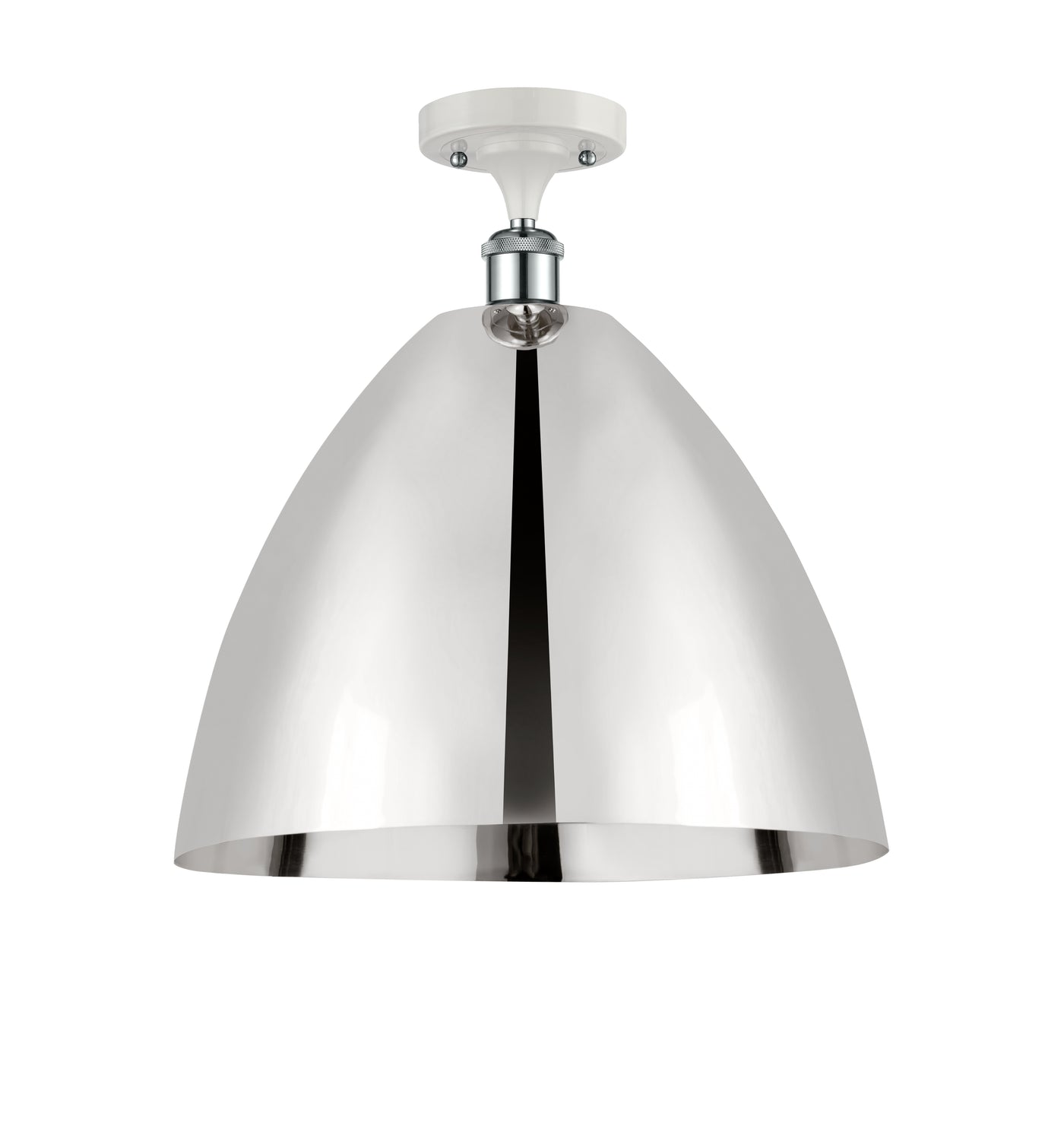 Ballston Semi-Flush Mount Polished Chrome