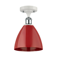Ballston Semi-Flush Mount Seafoam Shade