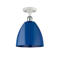 Ballston Semi-Flush Mount Seafoam Shade