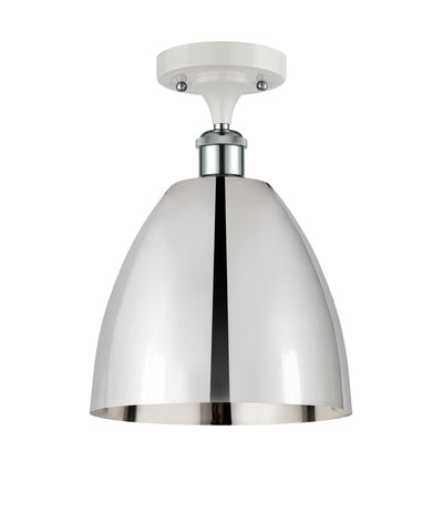 Ballston Semi-Flush Mount Cast Brass Chrome