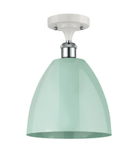 Ballston Semi-Flush Mount Seafoam Shade