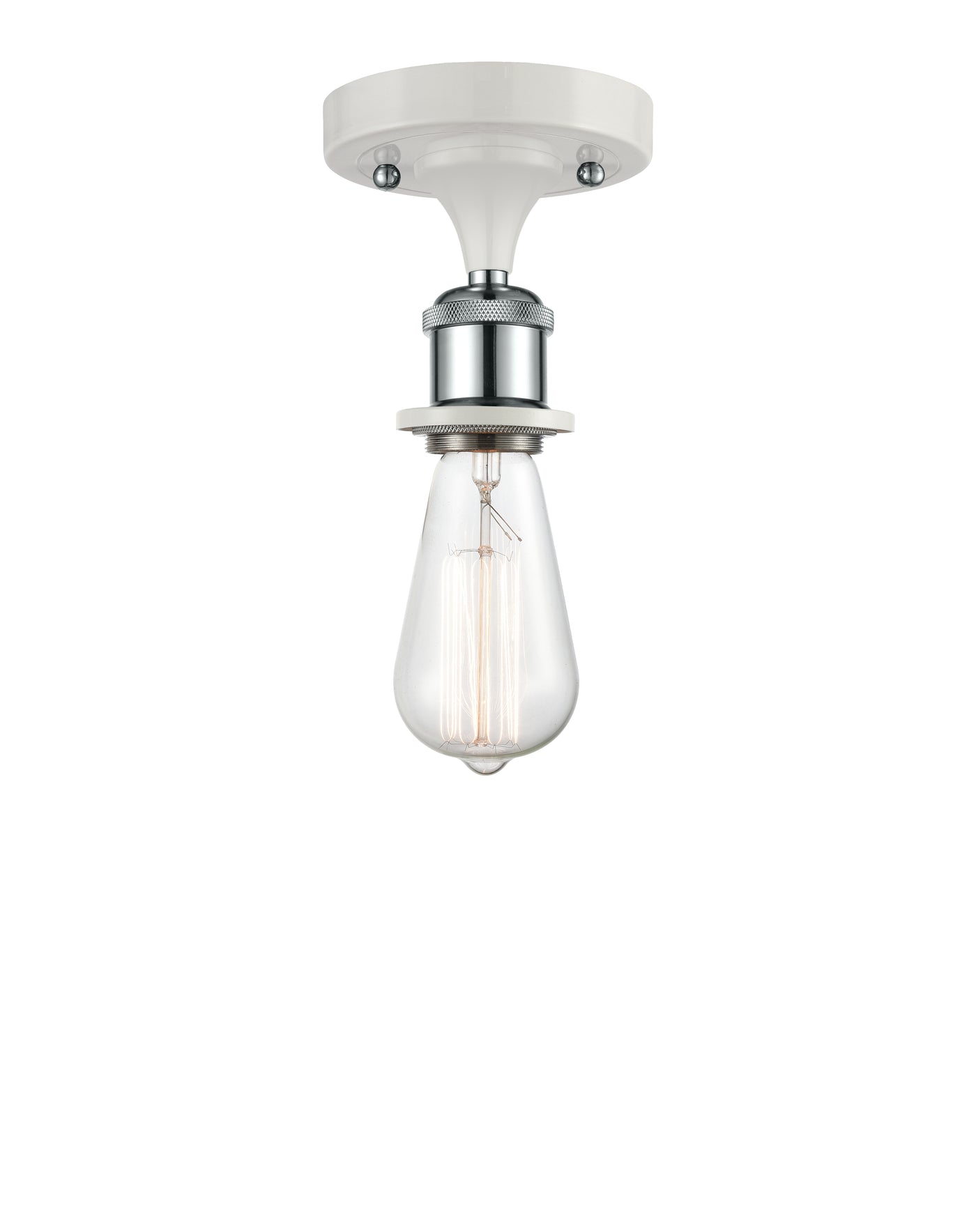 Ballston Flush Mount Polished Chrome Steel