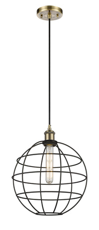 Ballston Mini Pendant Antique Brass Finish