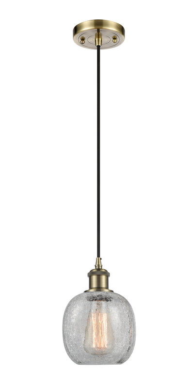 Ballston Mini Pendant Antique Brass Finish