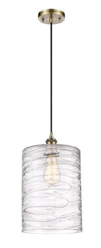 Ballston Mini Pendant Antique Brass Finish