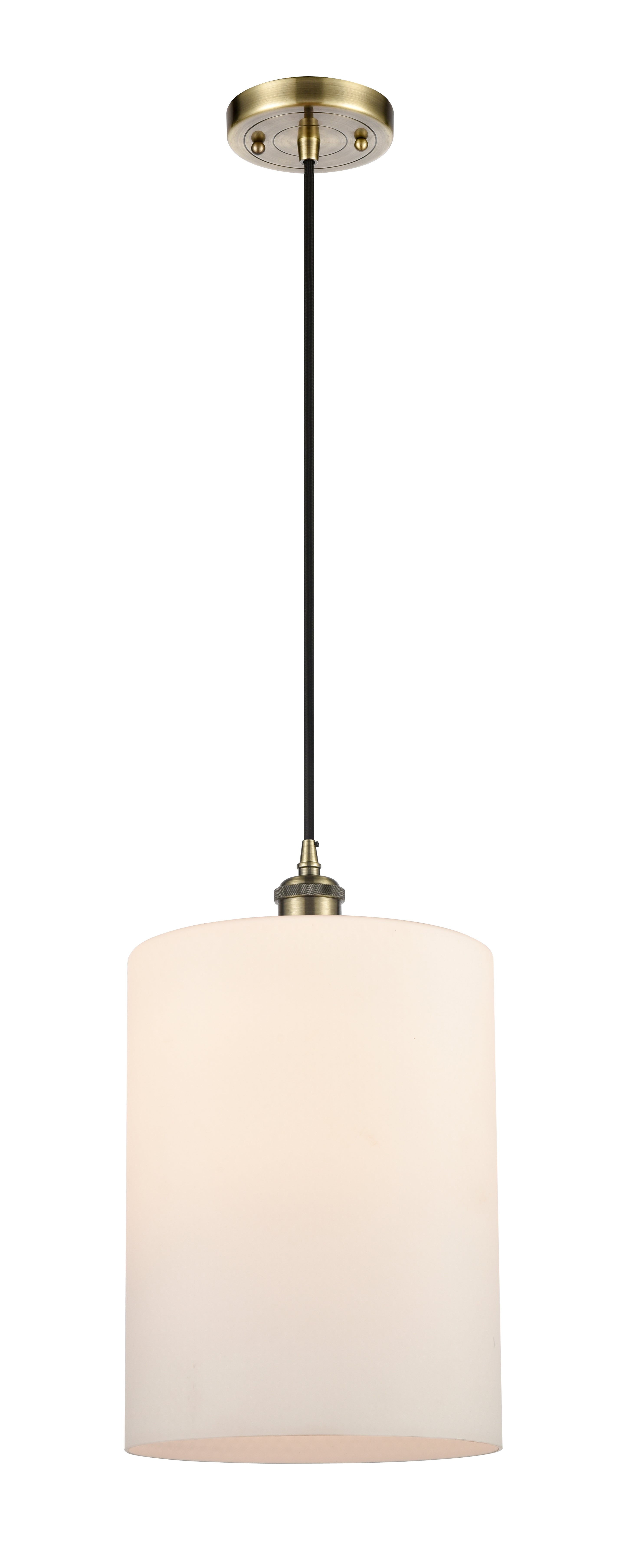 Ballston Mini Pendant Antique Brass Finish