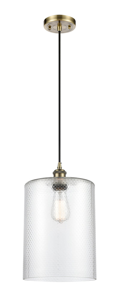 Ballston Mini Pendant Antique Brass Finish