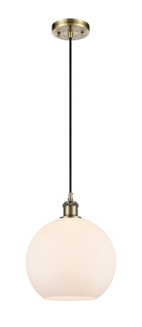 Ballston Mini Pendant Antique Brass Finish