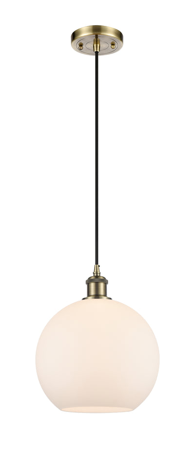 Ballston Mini Pendant Antique Brass Finish