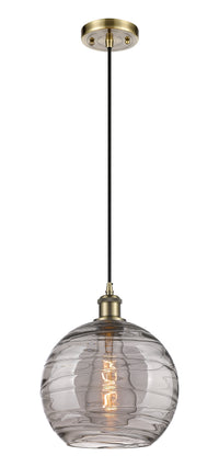 Ballston Mini Pendant Antique Brass Finish