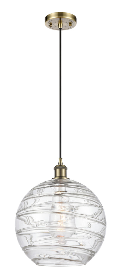Ballston Mini Pendant Antique Brass Finish