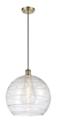 Ballston Mini Pendant Antique Brass Finish