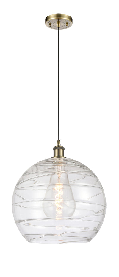 Ballston Mini Pendant Antique Brass Finish