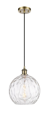 Ballston Mini Pendant Antique Brass Finish