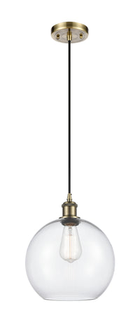 Ballston Mini Pendant Antique Brass Finish