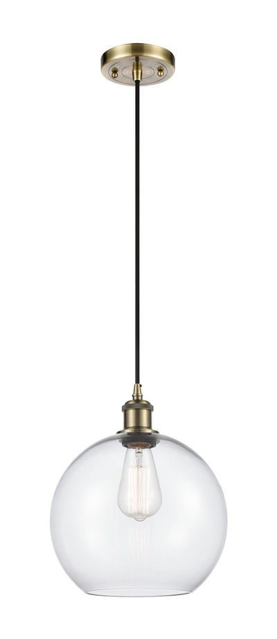 Ballston Mini Pendant Cast Brass Antique