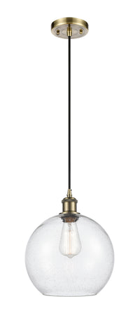 Ballston Mini Pendant Antique Brass Finish