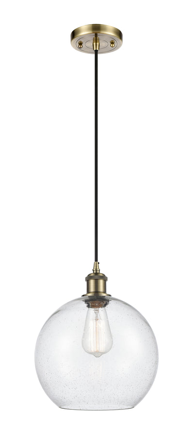 Ballston Mini Pendant Antique Brass Finish