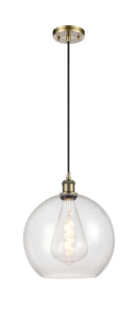 Ballston Mini Pendant Antique Brass Finish
