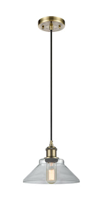Ballston Mini Pendant Antique Brass