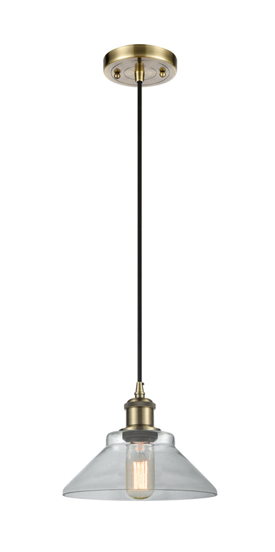 Ballston Mini Pendant Antique Brass