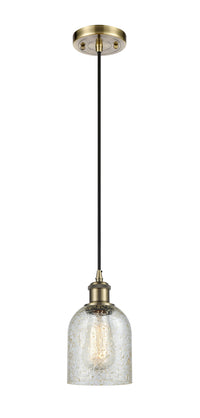 Ballston Mini Pendant Antique Brass Finish