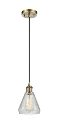 Ballston Mini Pendant Antique Brass Steel