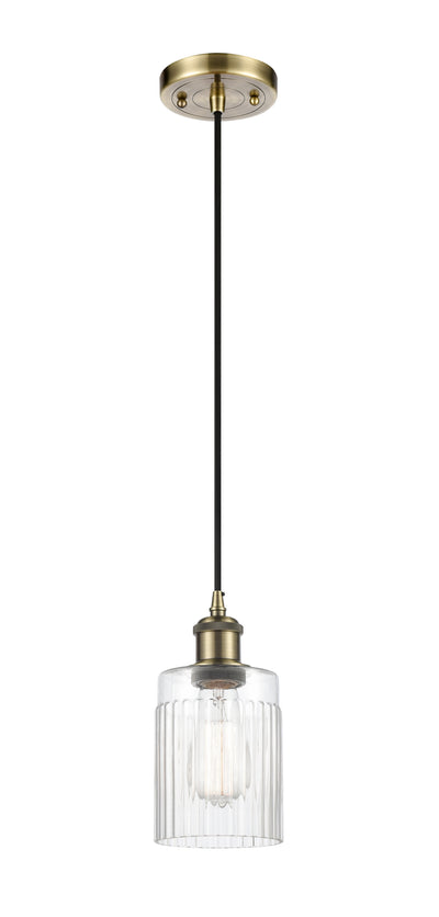 Ballston Mini Pendant Antique Brass Finish