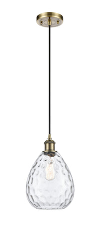 Ballston Mini Pendant Antique Brass Finish