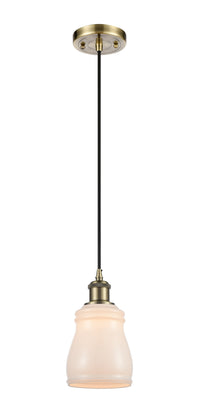 Ballston Mini Pendant Antique Brass Cast