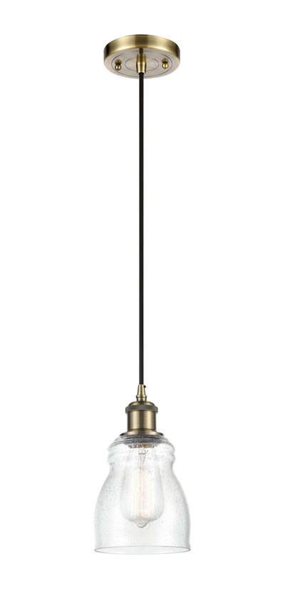 Ballston Mini Pendant Antique Brass Finish