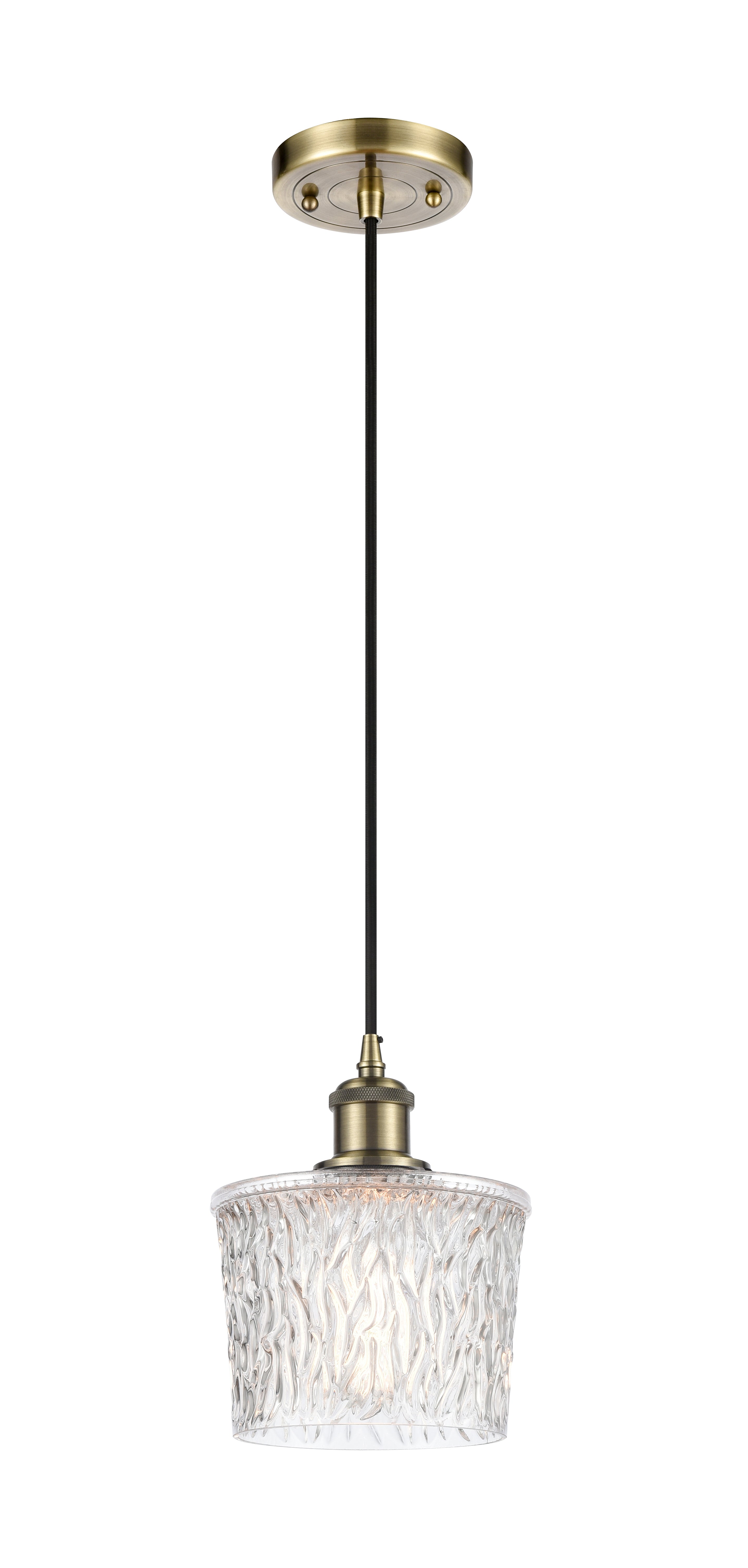 Ballston Mini Pendant Antique Brass 6W