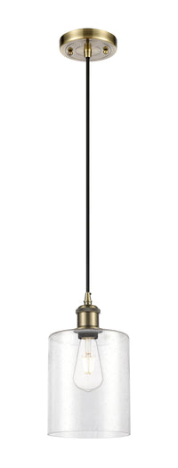 Ballston Mini Pendant Antique Brass 11.25 Height