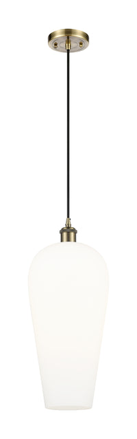 Ballston Mini Pendant Antique Brass Cast