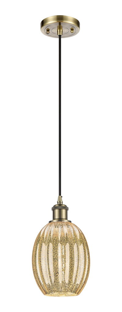 Ballston Mini Pendant Antique Brass Cast