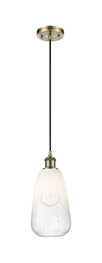 Ballston Mini Pendant Antique Brass 6 Inch