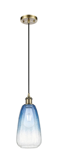 Ballston Mini Pendant Antique Brass 6 Inch