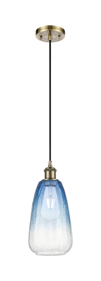 Ballston Mini Pendant Antique Brass 6 Inch