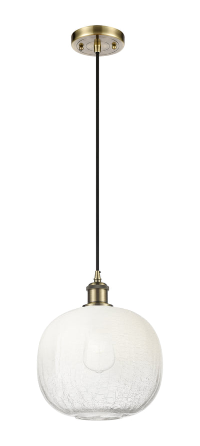 Ballston Mini Pendant Antique Brass Finish