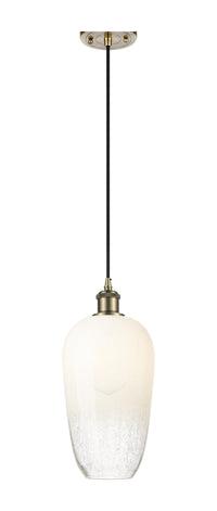 Ballston Mini Pendant Antique Brass 7 Inch