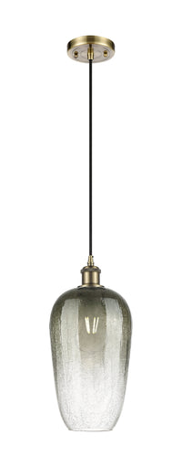 Ballston Mini Pendant Antique Brass 7 Inch