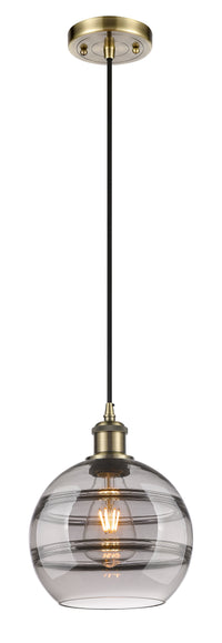 Ballston Mini Pendant Antique Brass Finish