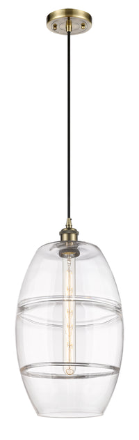 Ballston Mini Pendant Antique Brass Finish